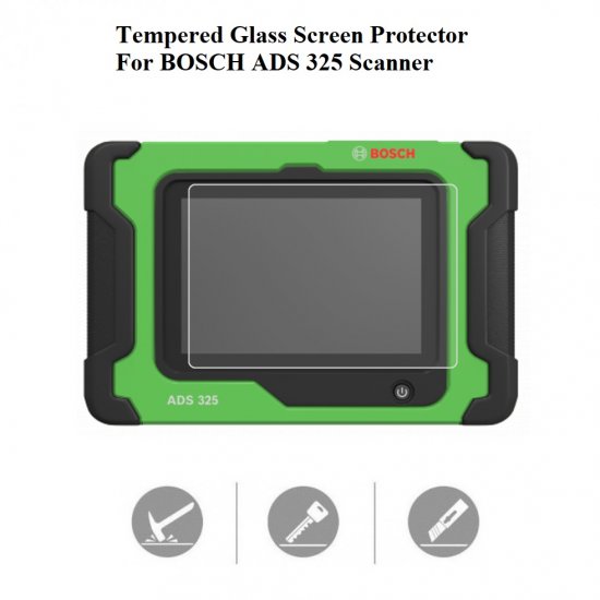 Tempered Glass Screen Protector Cover for BOSCH ADS325 Scanner - Click Image to Close